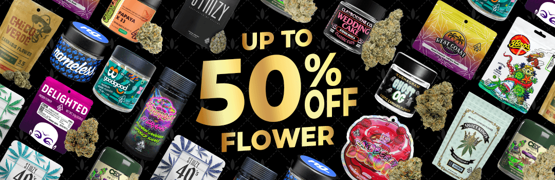 Up to 50% Off Flower Brands