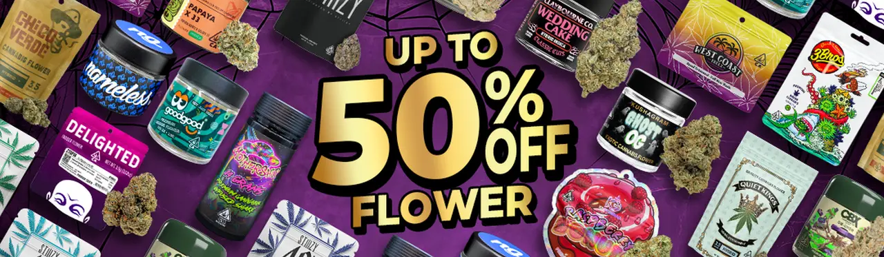 Up to 50% Off Flower Brands
