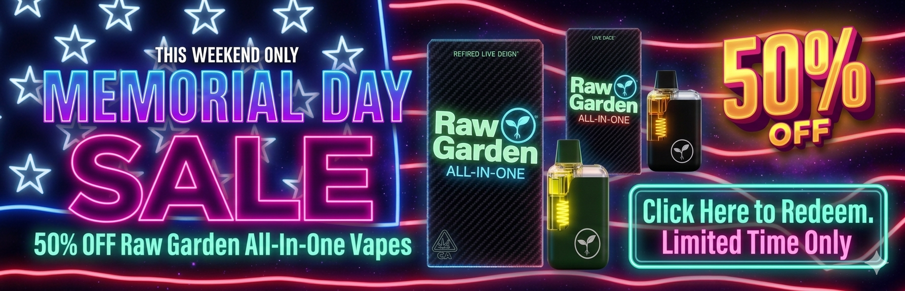 50% off Raw Garden AIOs