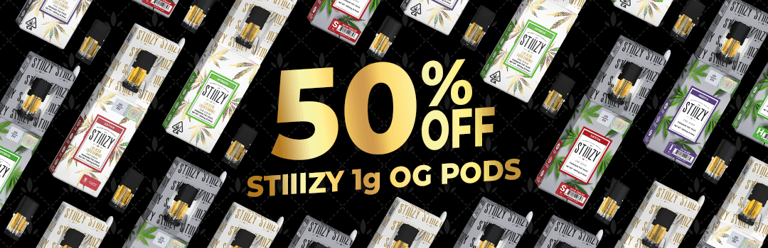 50% Off STIIIZY OG Pods