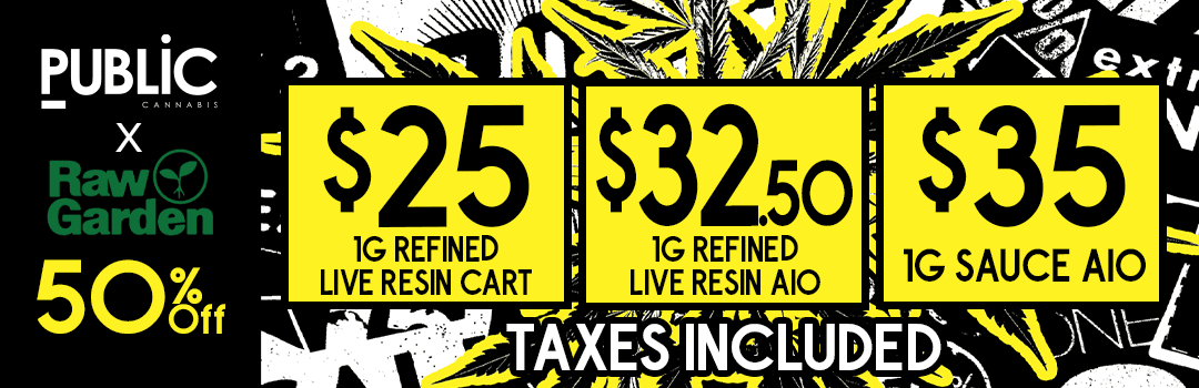 Public Raw Garden Deals (50% off)