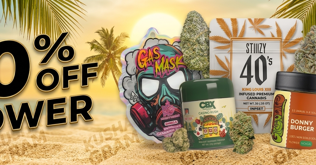 Up to 50% Off Flower Brands