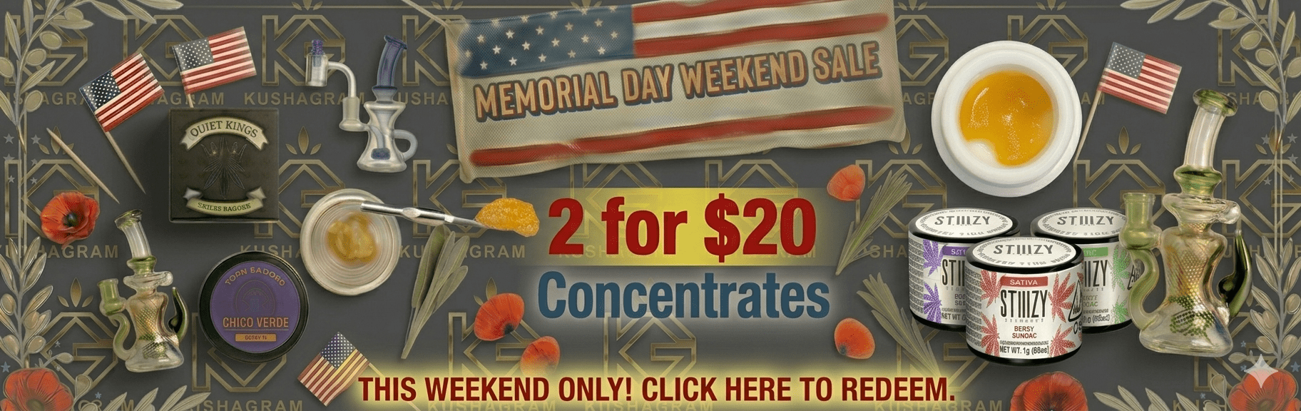 2 for $20 Concentrates