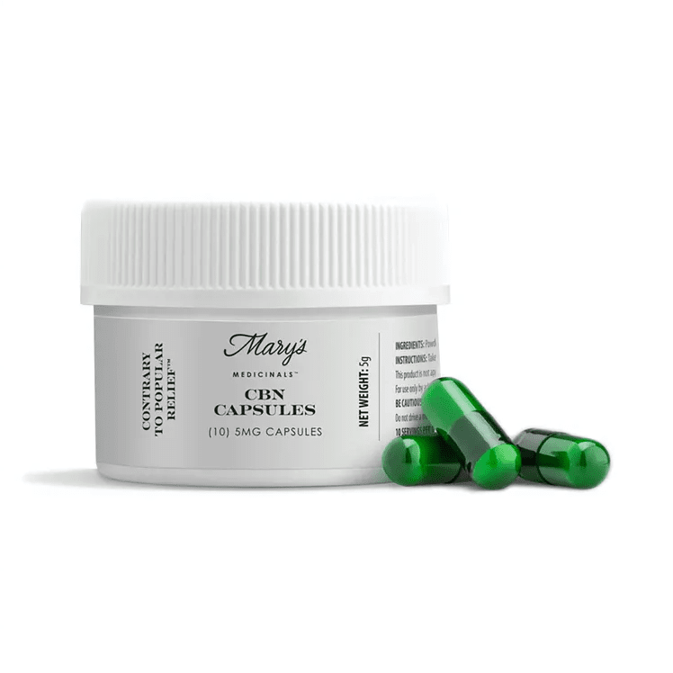 CBN Capsules (5) 10 mg Capsules (CA)