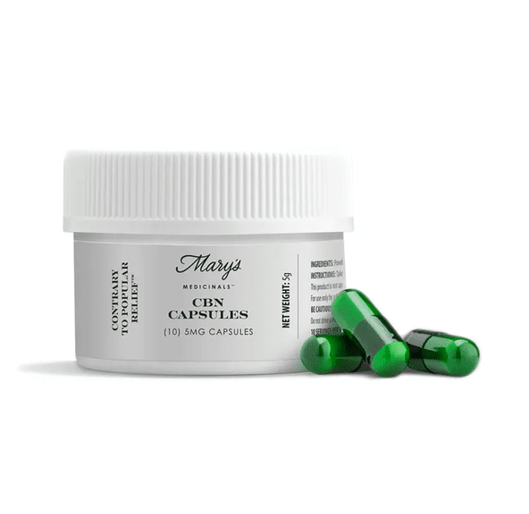 CBN Capsules (5) 10 mg Capsules (CA)