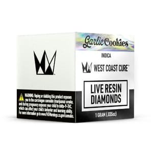 Garlic Cookies Live Resin Diamonds 1.00 g
