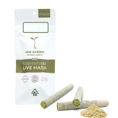 Colombian Cookies (3) Solventless Live Hash Infused Joints