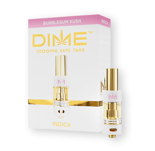 DIME 1000mg Cartridge - Bubblegum Kush