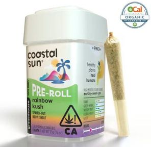 Coastal Sun — Rainbow Kush 10pk Pre Rolls 3.5g 3.50 g
