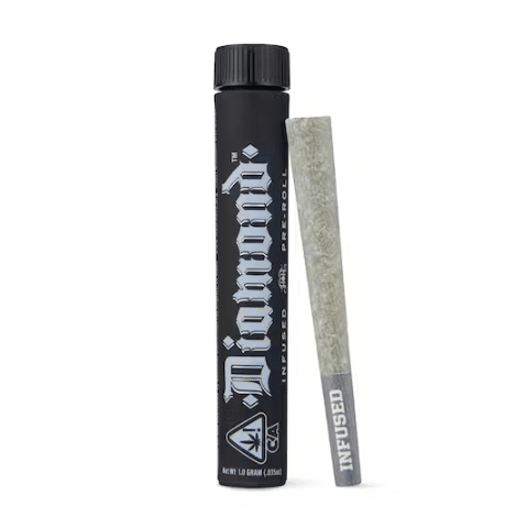 1g Diamond Infused Pre-Roll: Velvet