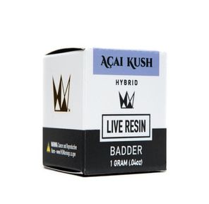 Acai Kush Live Resin Badder