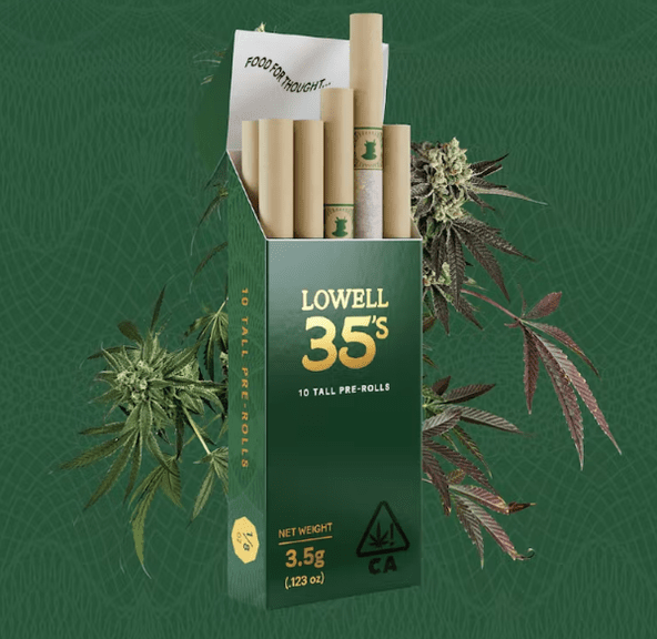 Lowell 35's | 3.5g Pre-Roll Pack | Mind Safari (Hybrid)