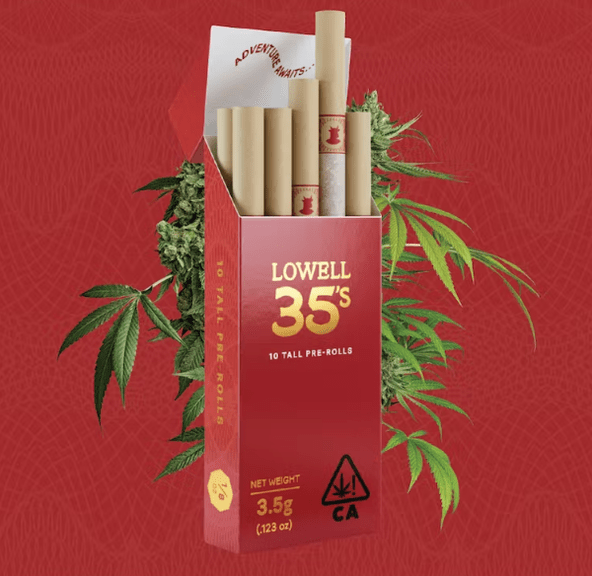 Lowell 35's | 3.5g Pre-Roll Pack | Trailblazer (Sativa)