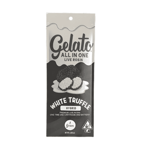 Gelato Live Rosin AIO Vape White Truffle 1g