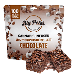 Big Pete's Chocolate Rice Crispy Treat Indica 100mg at Kolas