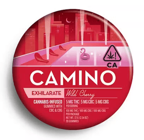 Camino Trial Pack Gummies Wild Cherry CBC CBG 5:5:5 72.00 g