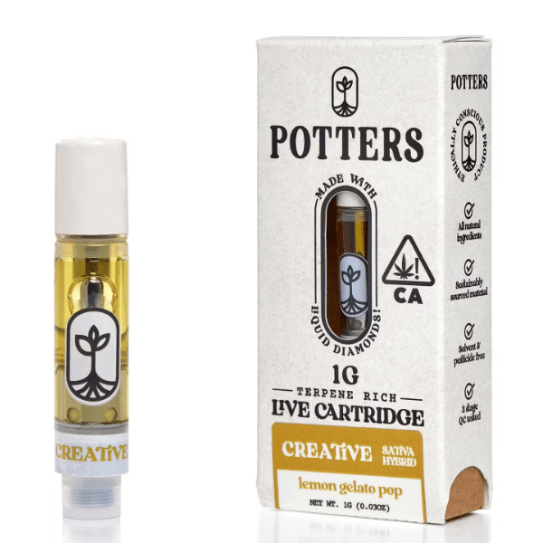 Lemon Gelato Live Cartridge