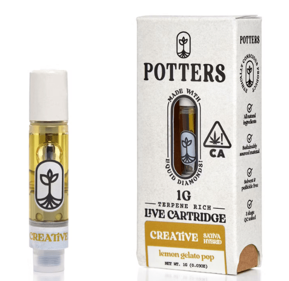 Lemon Gelato Live Cartridge