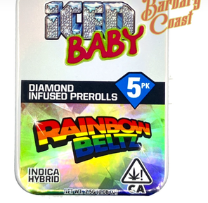 Infused Pre-roll 5pk Rainbow Beltz 2.50 g