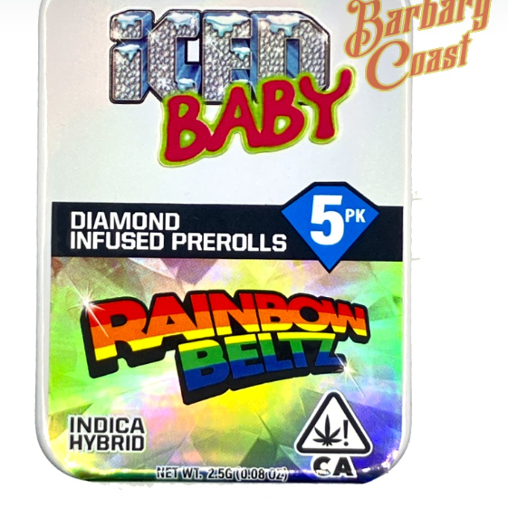 Infused Pre-roll 5pk Rainbow Beltz 2.50 g at KOLAS