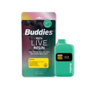 Buddies Live Resin AIO Vape Sour Diesel 1g