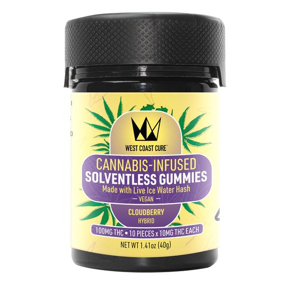 Cloudberry Flavored - 10 Gummies (10mg each)