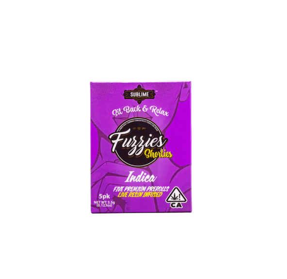 Fuzzie Shorties - 3.5g (5 Pack) (Indica)
