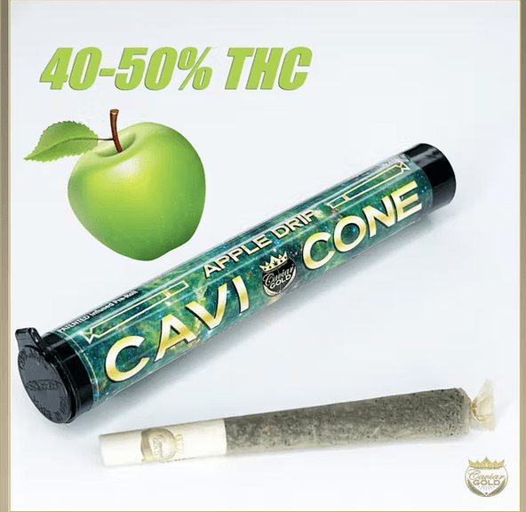 APPLE DRIP CAVI CONE PREROLL
