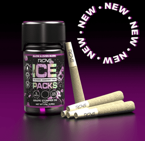 Ice Packs Rosin, Diamond, Hash Infused - 5pk - Grape Stomper OG 2.5g 2.50 g
