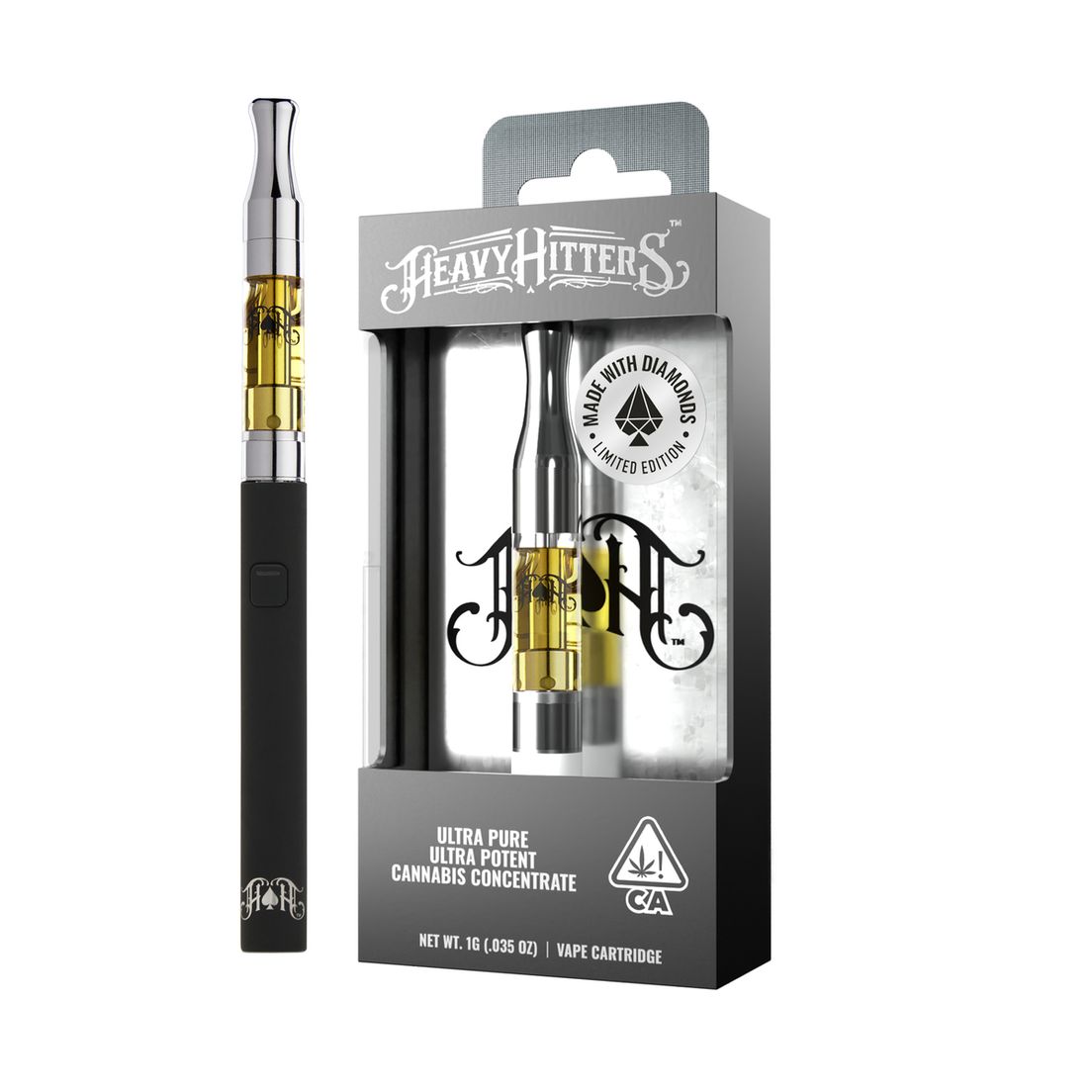 Alien OG Ultra Diamond Cartridges - 1g 1.00 g at Kolas Main