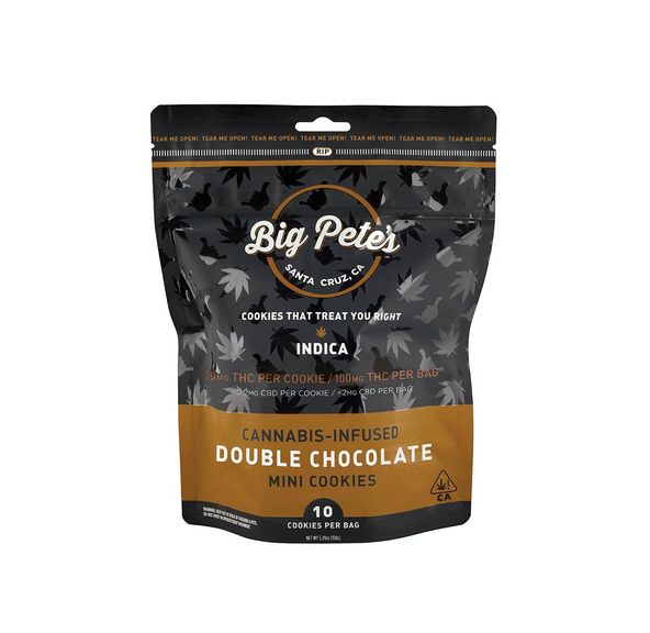 Double Chocolate Cookies Indica 100mg (10pk)