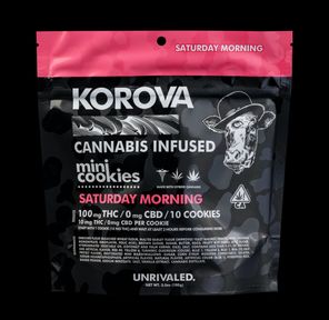 Korova - Saturday Morning Mini Cookies, 100mg THC