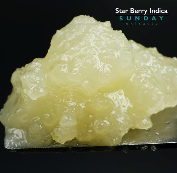 1g Concentrate Cured Resin - Star Berry Indica