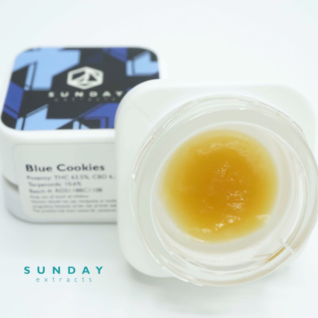1g Concentrate Cured Resin - Blue Cookies