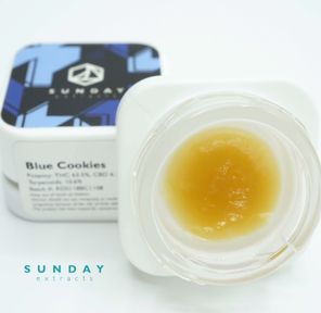 1g Concentrate Cured Resin - Blue Cookies