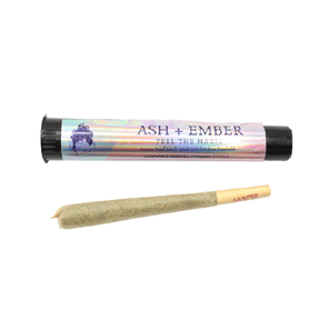 Ash + Ember - Platinum Haze 1g Preroll | THC 25%