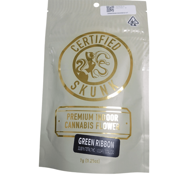 Certified Skunk - Green Ribbon - 7g Flower