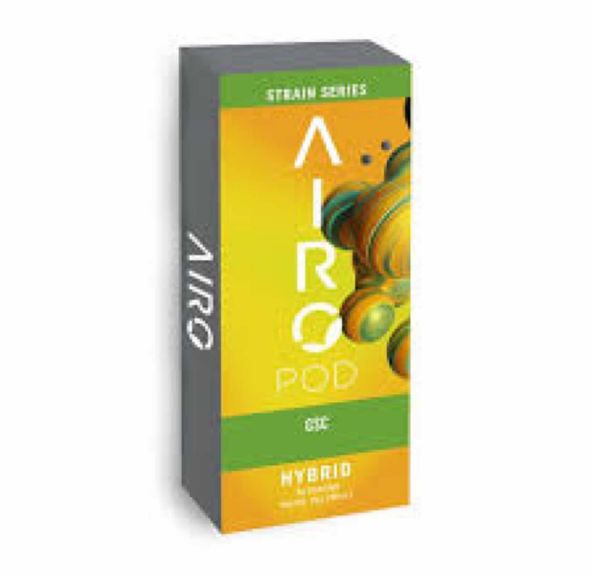 Airo Pro | GSC - Strain Series | Hybrid | Cartridge | .5g | 72.21% THC