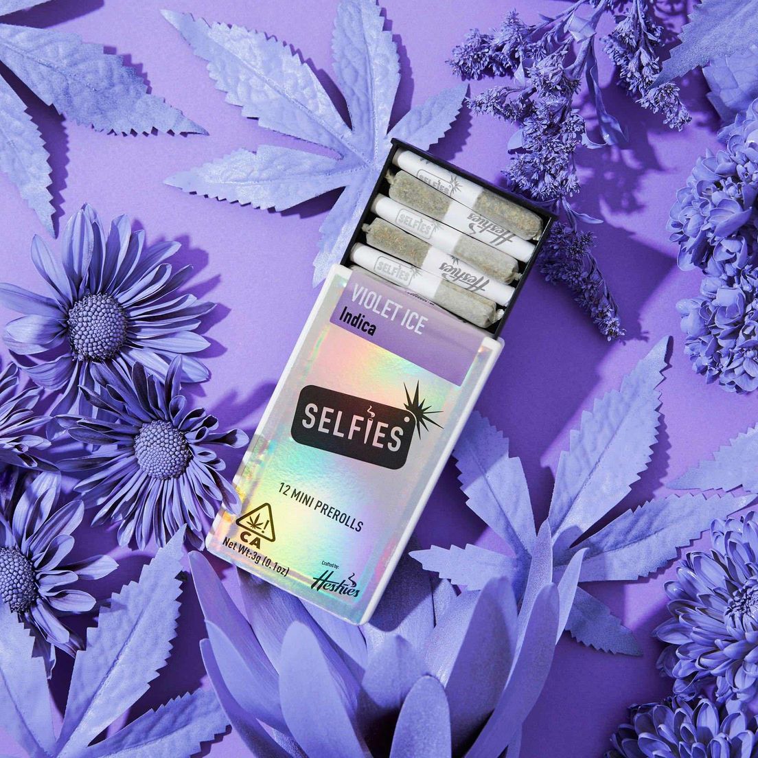 SELFIES - Preroll 12 Pack (3g) - Violet Ice