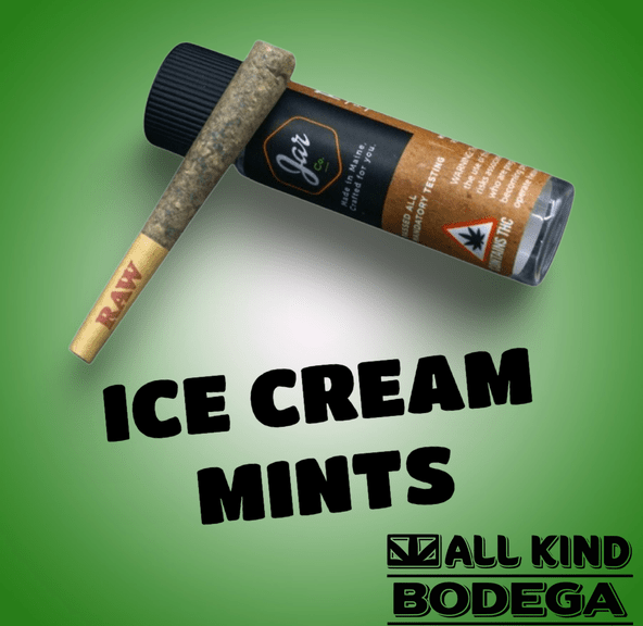 Ice Cream Mints 1g Preroll (@jarcannabis2.0)