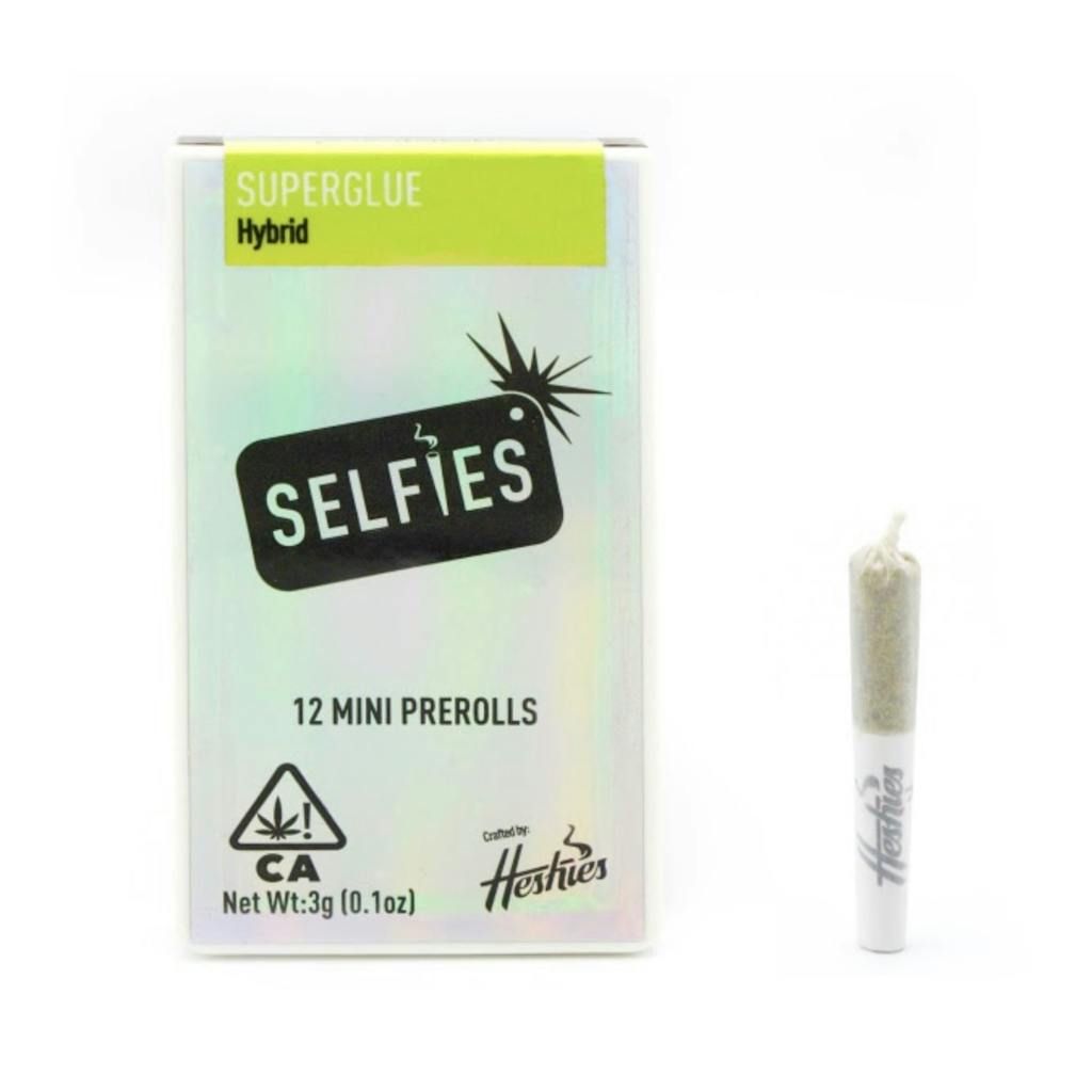 SELFIES - Preroll 12 Pack (3g) - Superglue