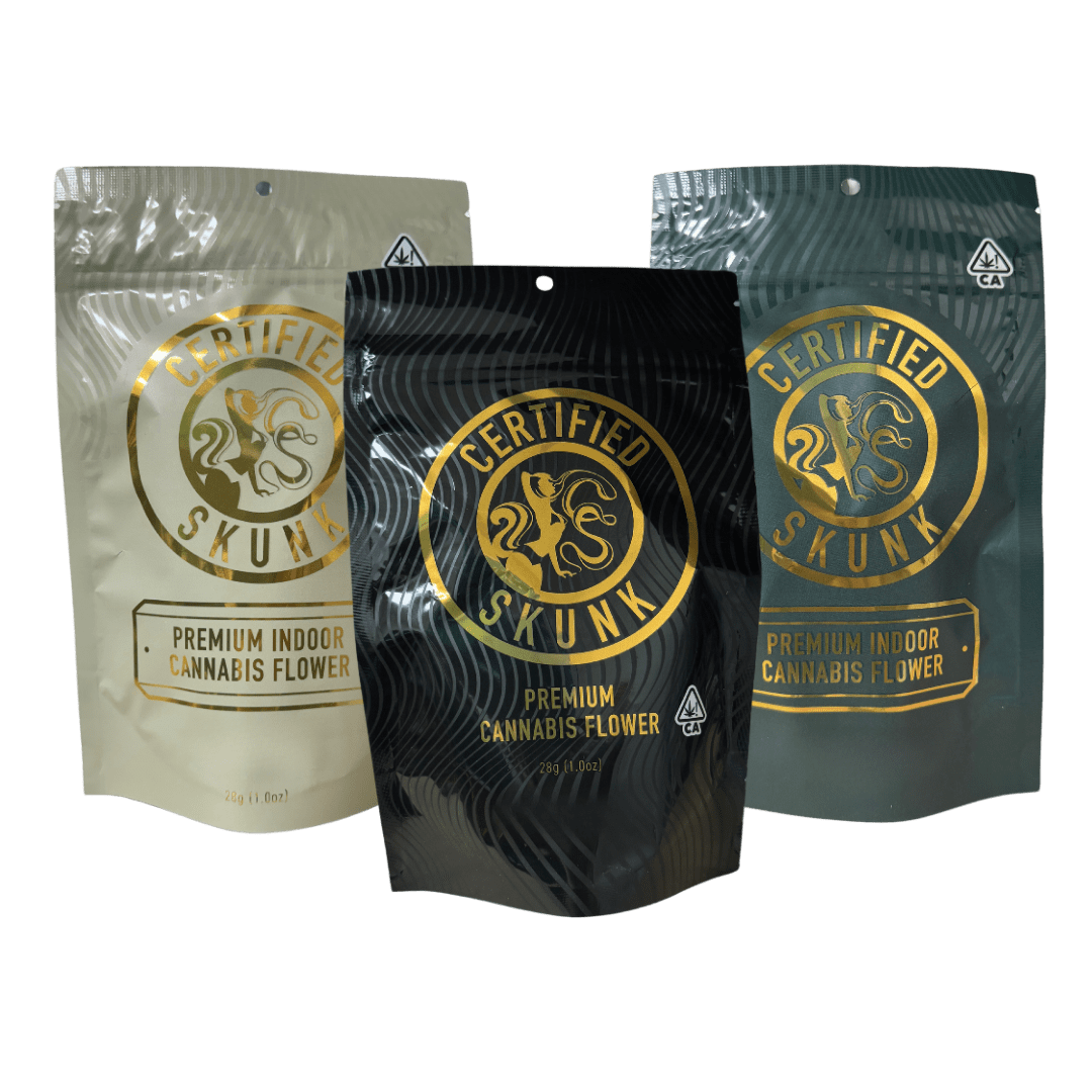 Certified Skunk Premium Indoor Flower Sherbert Zkittles 28g