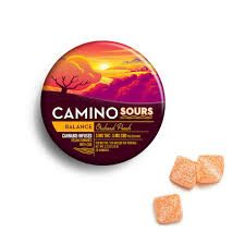[Camino] Gummies - 100mg - Sours Orchard Peach 1:1 (H)