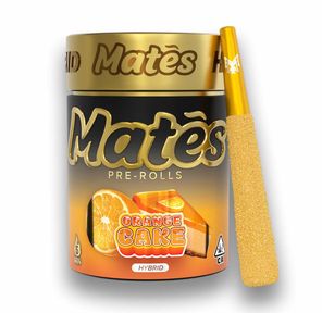 Orange Cake Mates Infused Pre Rolls 3.00 g