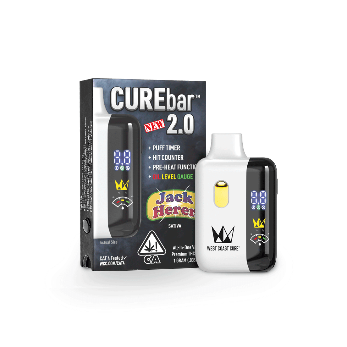 Jack Herer - 1G AIO CUREbar 2.0