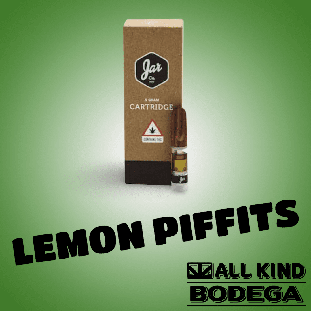 Lemon Piffits Cured Resin .5g Vape Cart (@jarcannabis2.0)