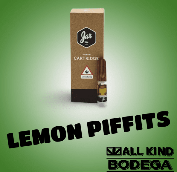 Lemon Piffits Cured Resin .5g Vape Cart (@jarcannabis2.0)