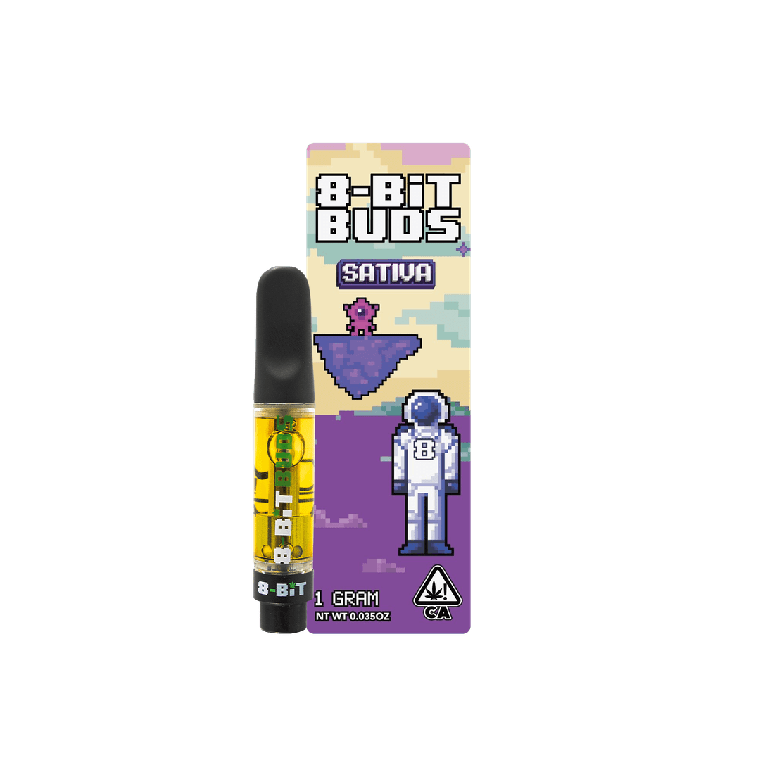 8 Bit Buds - Live Rosin Cart - 1g - Pineapple Sunkist