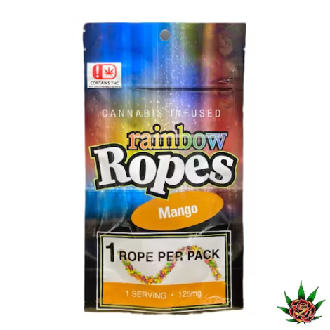 Rainbow Ropes 125mg - Mango