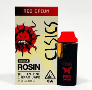 ***CLSICS - Red Opium - Live Rosin - AIO - 1g